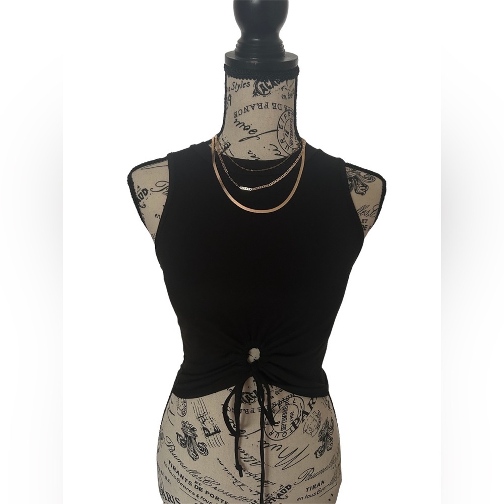 Brand New Black Crop Top